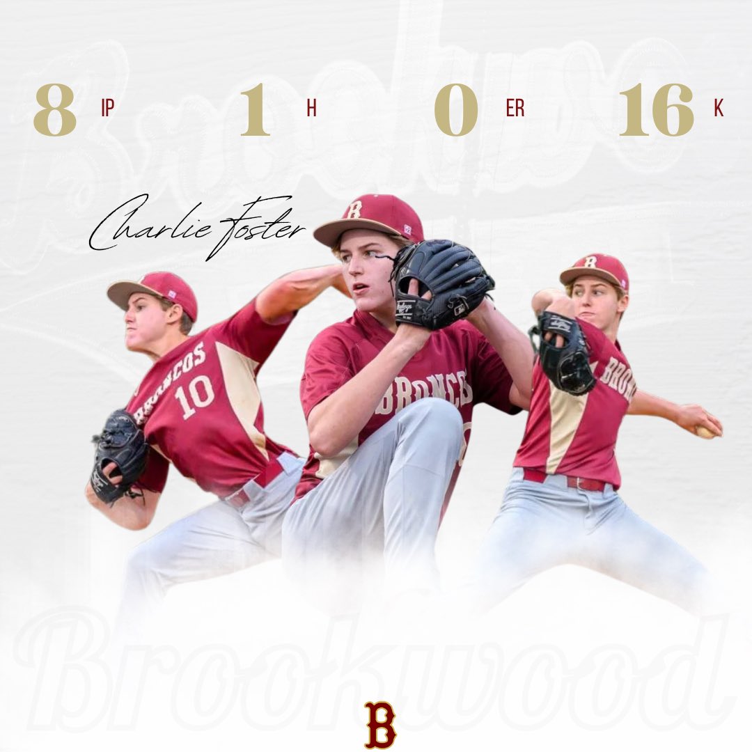Brookwood Baseball tweet media