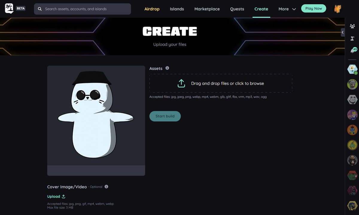 niftyisland's tweet image. Create original Seal themed 3D art.

Upload it through the Nifty Island create tab.

Quote tweet this thread with a link to the item's marketplace page and, if you're feeling fancy, a video showing it off in-game.

One submission per contestant but feel free to upload multiple…