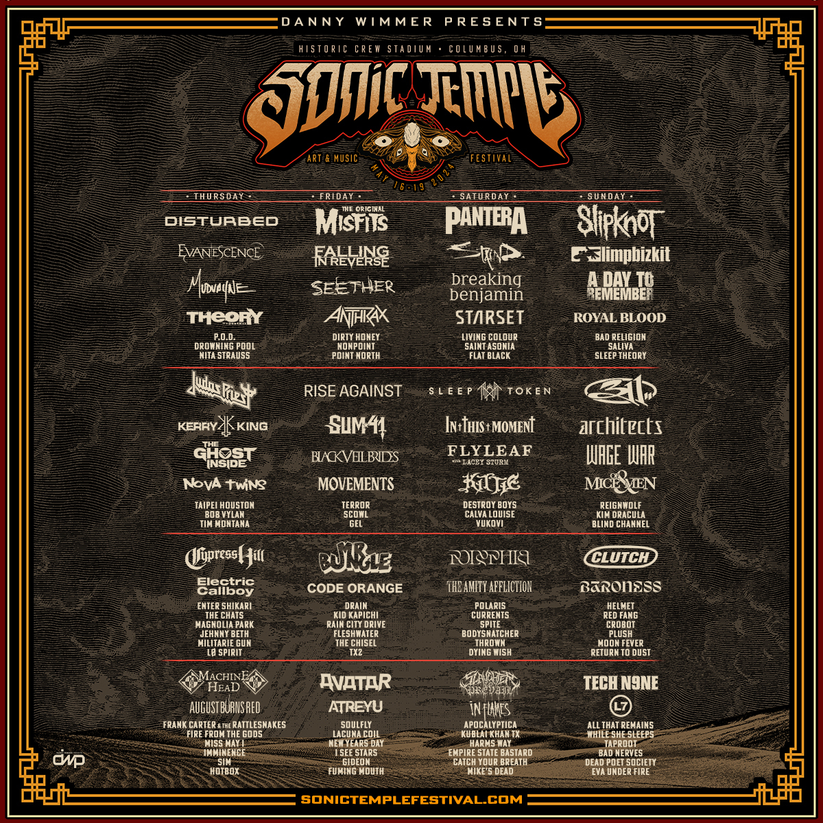 Sonic Temple is back this year at historic Crew Stadium on May 16 - 19 and we want to hook you up with some weekend passes to the festival! Head over to our website for your shot to win your way in! ihe.art/qqMgb0z