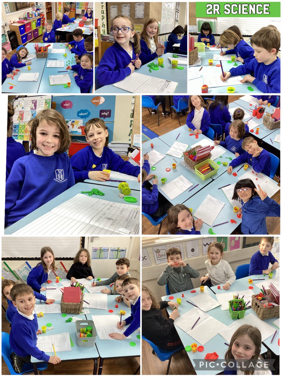 st_michaels_ham's tweet photo. Year 2  have had lots of fun using play-doh to find out how the shapes of solid objects can be changed by squashing, bending, twisting and stretching! Great job 2R! #SMITHScience #Scienceisfun #scientistsinthemaking #2RSuperstars https://t.co/ElrgbTTL4A