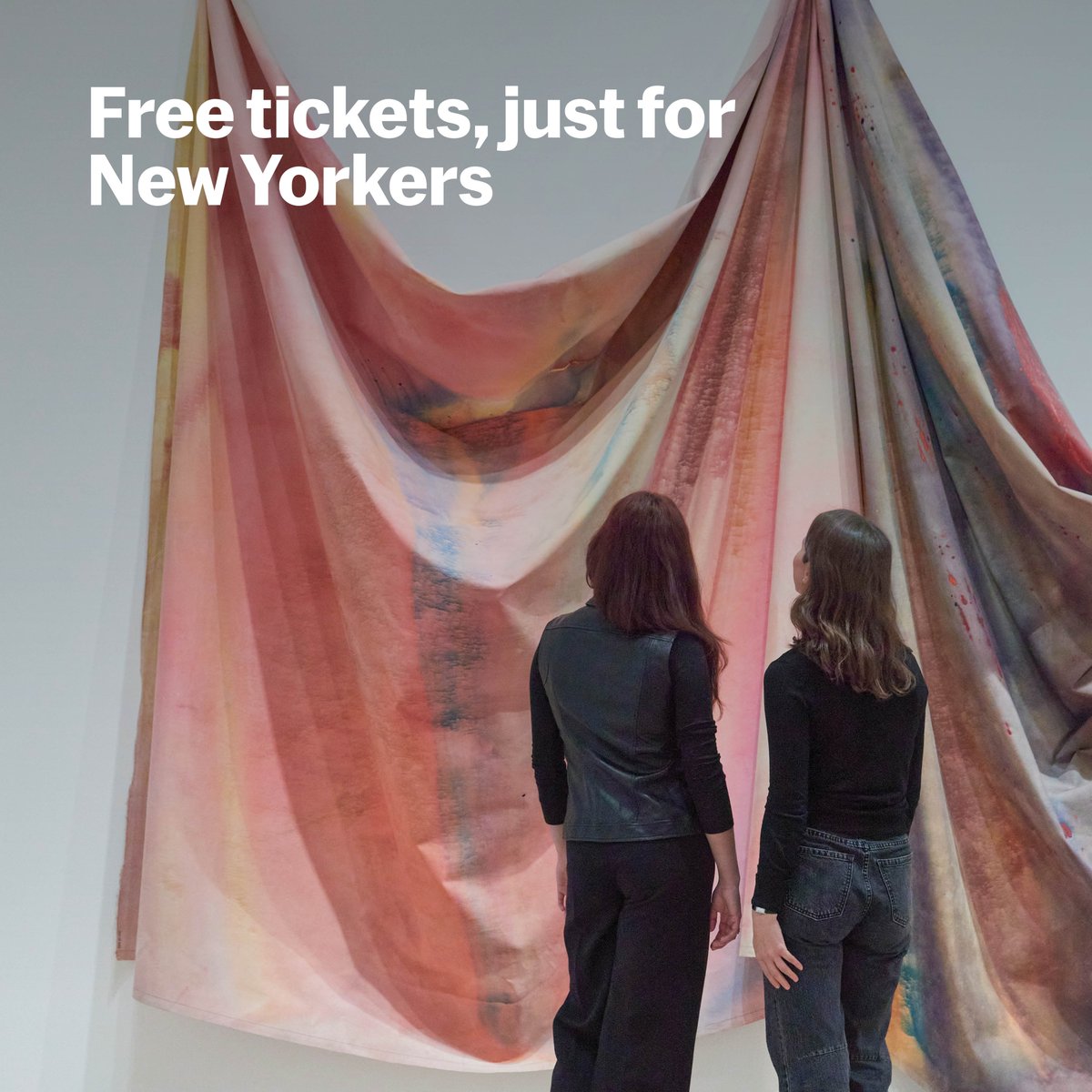 MuseumModernArt's tweet photo. Kick off the weekend at MoMA for free, New Yorkers! We’re open late the first Friday of every month for art, drinks, music, and memories.

Join us for the next UNIQLO NYC Nights on March 1 → https://t.co/kmA7duRfYB https://t.co/FfRYkoNLCh