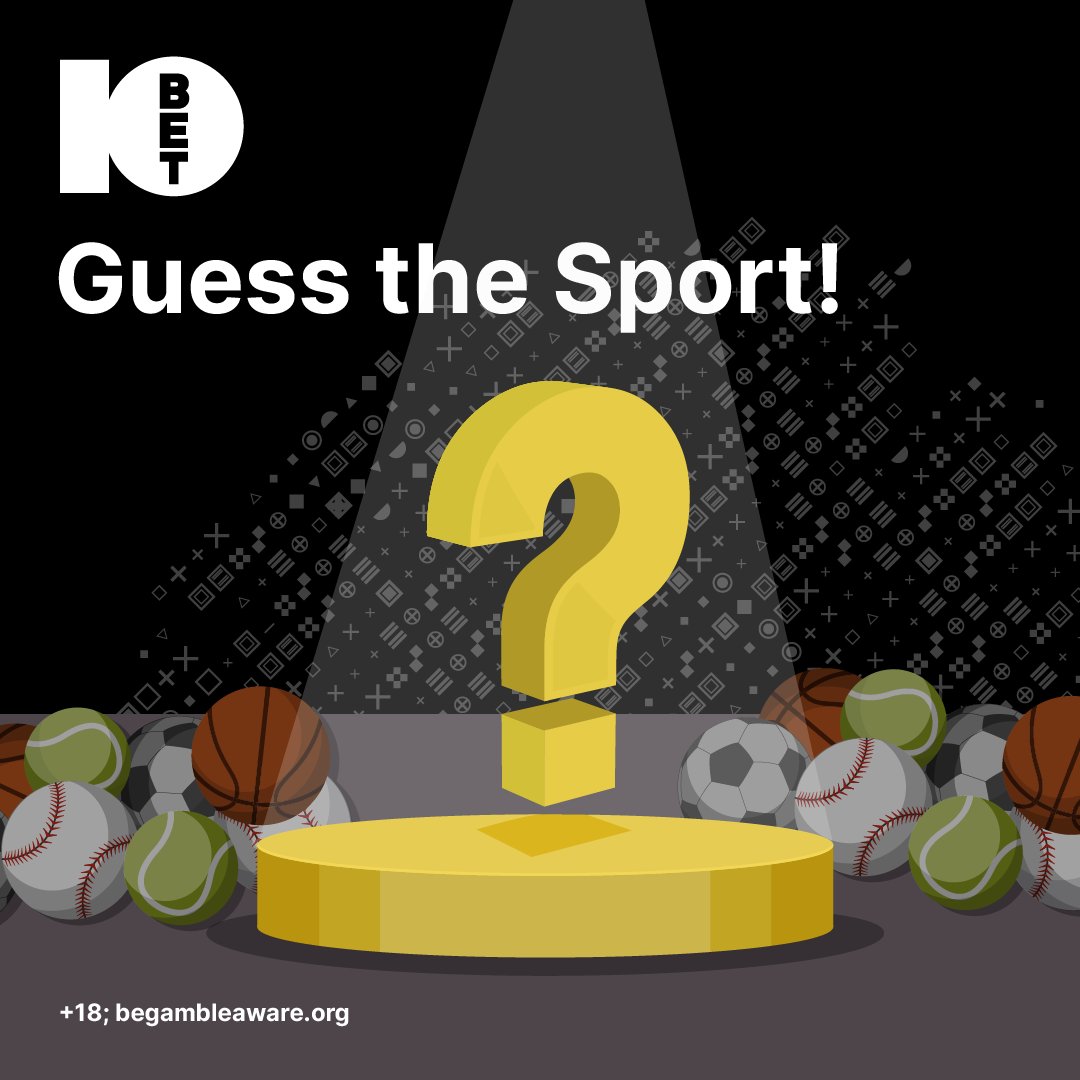 10betGlobal's tweet photo. 📊🥳 #StatsFun: Can you guess the most popular sport for betting in 2024? 📊🥳
Comment with your guess!
#SportsTrivia #10betSports #SportsBetting #onlinecasino https://t.co/9lpMrzGuGP