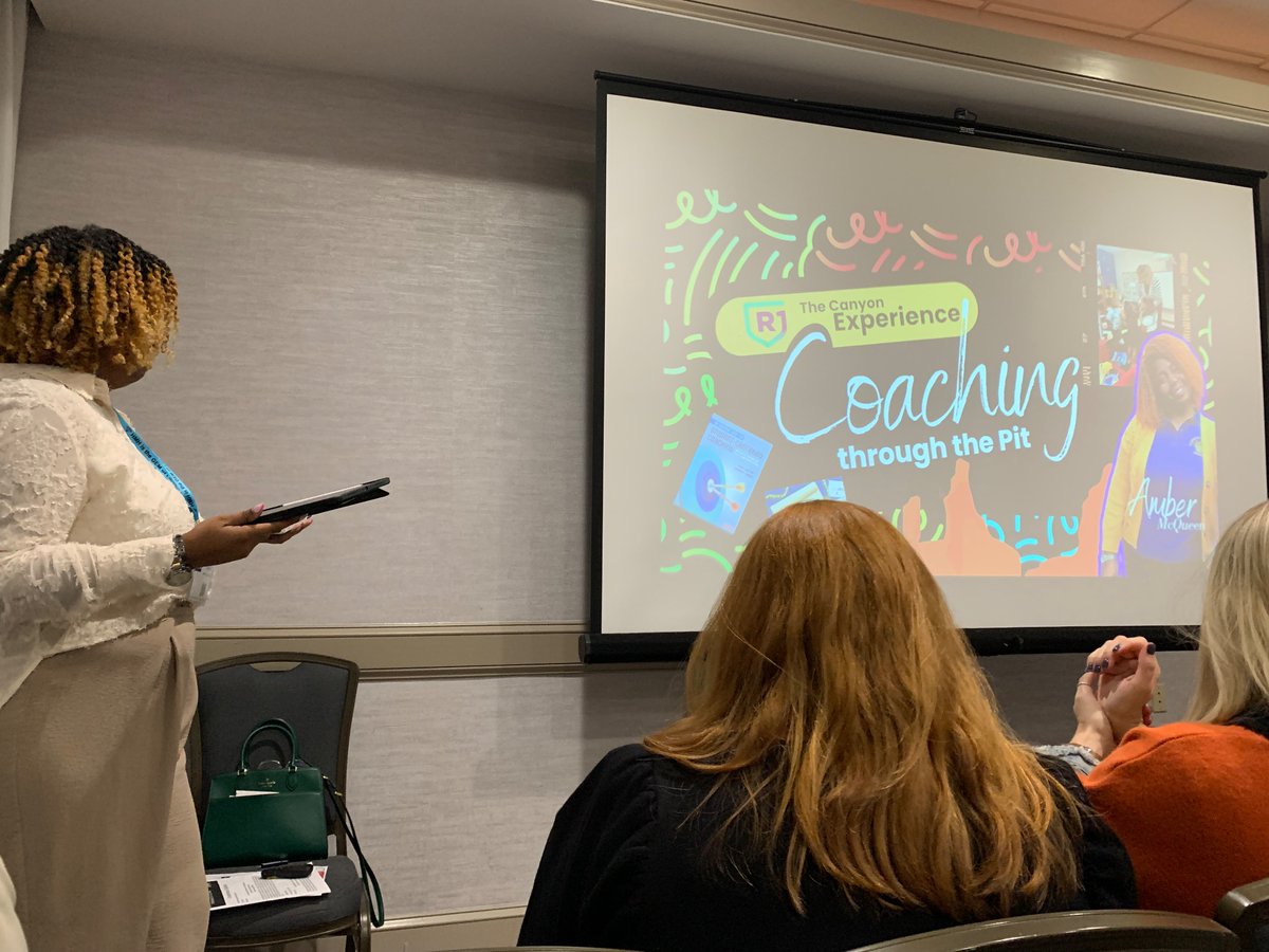 Mrs_Renfroe's tweet photo. Getting to see this awesome educator spread the word about “They Canyon Experience: Coaching through the pit” 🤩
#HiddenGems @McQueen_Teacher @franklinscsu @MEvans_KES @marlena_council @Killian_STEAM https://t.co/Sm88V52uBm