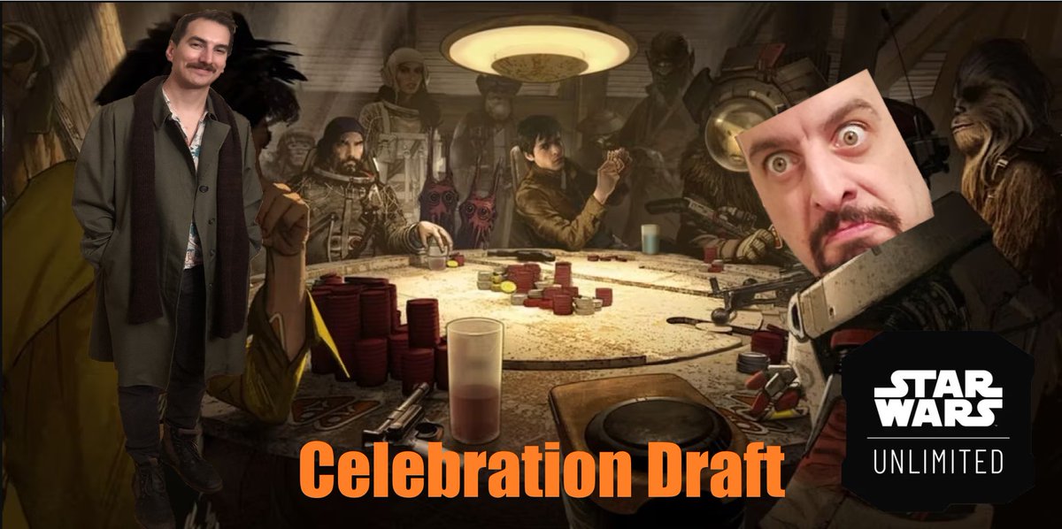 RybackStun's tweet photo. HARK!
We have returned with my LAST #SWUCommunity video for #StarWarsUnlimited!
Today is some draft gameplay against @UnlimitedFFG Dev @_JohnLeo!
Link below! 👇 https://t.co/XLrl8V2Iqp