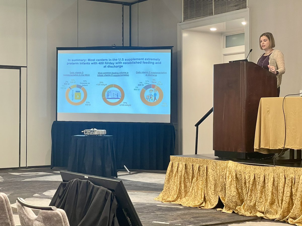 Impressive work and presentation for the Young Investigator Award at @SouthernSPR #SSPR2024 by @MarRomeroMD on her work on improving Vitamin D #VidesStudy for the health of our more vulnerable infants 👶🏼 🥳 #neo_twitter @UTHealthNeo @McGovernPeds