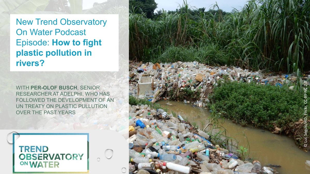 SwissDevCoop's tweet photo. Worldwide, #RiversAndLakes carry up to 109 million tons of #plasticwaste. How can we get out of this problem? Listen to the new SDC Trend Observatory on Water podcast to learn about the latest negotiations for a #UNTreaty to #EndPlasticPollution 👉 https://t.co/N0ebcPoHiZ https://t.co/MRDAREBj2w