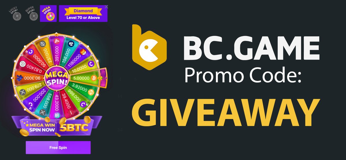 BC.Game Promo Code Is "GIVEAWAY" tweet media
