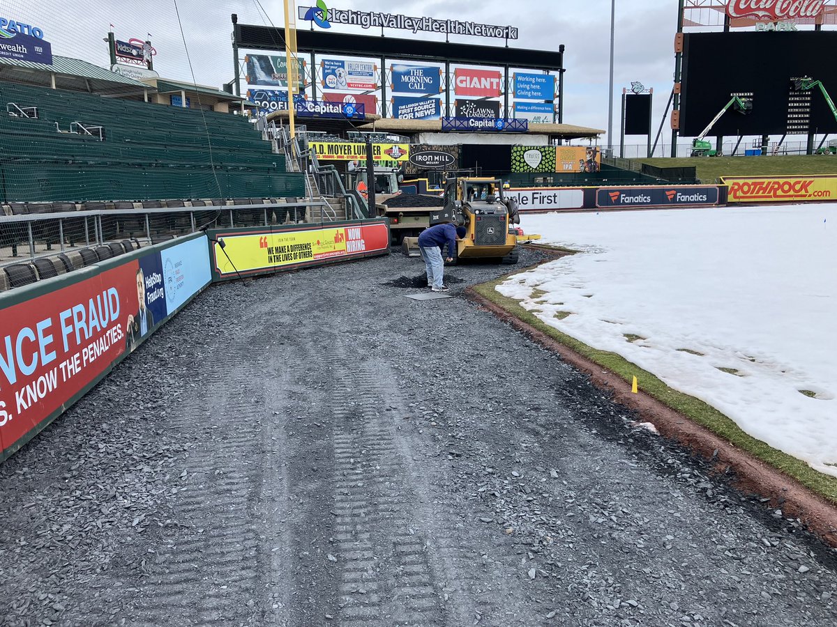 PigsGroundsCrew's tweet image. All of the old track mix has been removed and the laser grading on the stone sub base began yesterday. #gettingthere