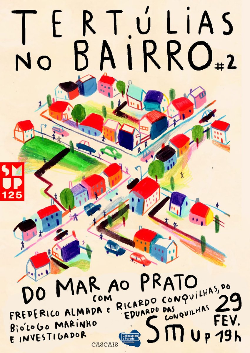 Ana Aranda da Silva (@aarandadasilva) on Twitter photo If you live near Parede and are curious, please join us for a tertúlia at SMUP #2 "Do mar ao prato" with Frederico Amada and <a href="/EConquilhas/">Eduardo Conquilhas</a>. If you live near Parede and are curious, please join us for a tertúlia at SMUP #2 "Do mar ao prato" with Frederico Amada and <a href="/EConquilhas/">Eduardo Conquilhas</a>.