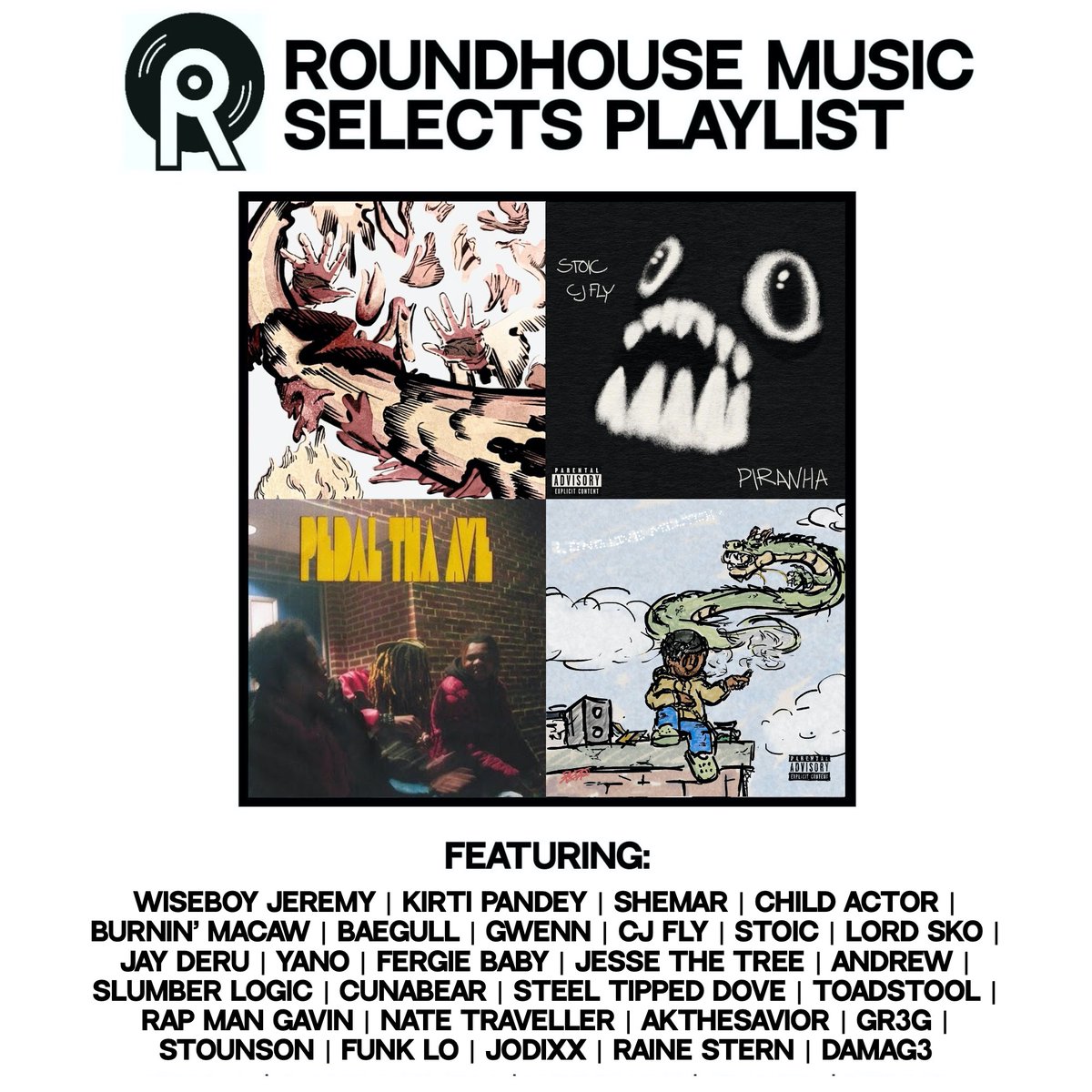 roundhouse_msc's tweet photo. Roundhouse Music: Selects playlist updated to add some new tracks we can recommend putting on your radar + short write-ups on why we selected some of these tracks for the playlist.

Listen here: https://t.co/VThZPtOcyZ https://t.co/OrqMJ12uFX