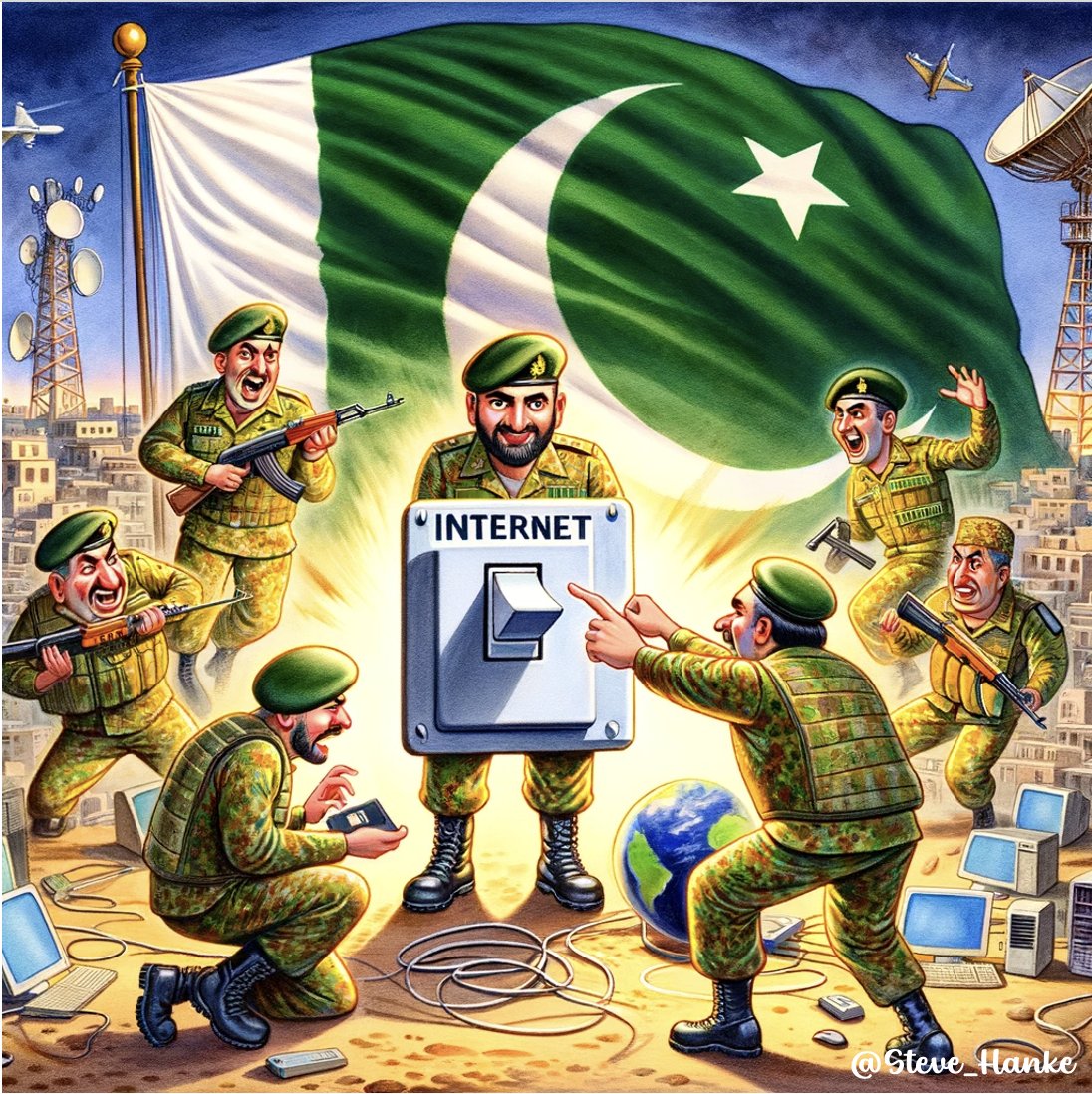 #PAKWatch🇵🇰:
PAK
= MILITARY RUNS THE SHOW
= SOCIAL MEDIA RESTRICTIONS + FREQUENT INTERNET SHUTDOWNS
= NO FREEDOM OF SPEECH.