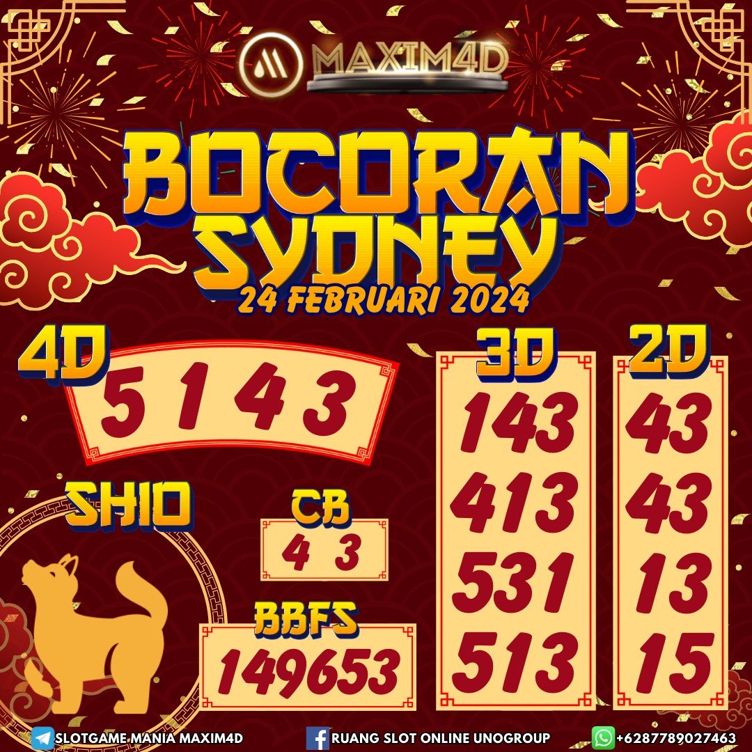 Maxim4dofficial's tweet photo. 🎱PREDIKSI TOGEL #MAXIM4D🎱
24 Februari 2024
#MAXIM4D Terlengkap dan Terpercaya di Indonesia✨

✨ Minimal deposit 10.000
✨ Minimal withdraw 25.000
✨ Bonus new member 20%

LINK DAFTAR» https://t.co/jZFqo34OHB

#togelonline #togelsydney #togelsingapore #togelhongkong https://t.co/GKhMoVQKq1