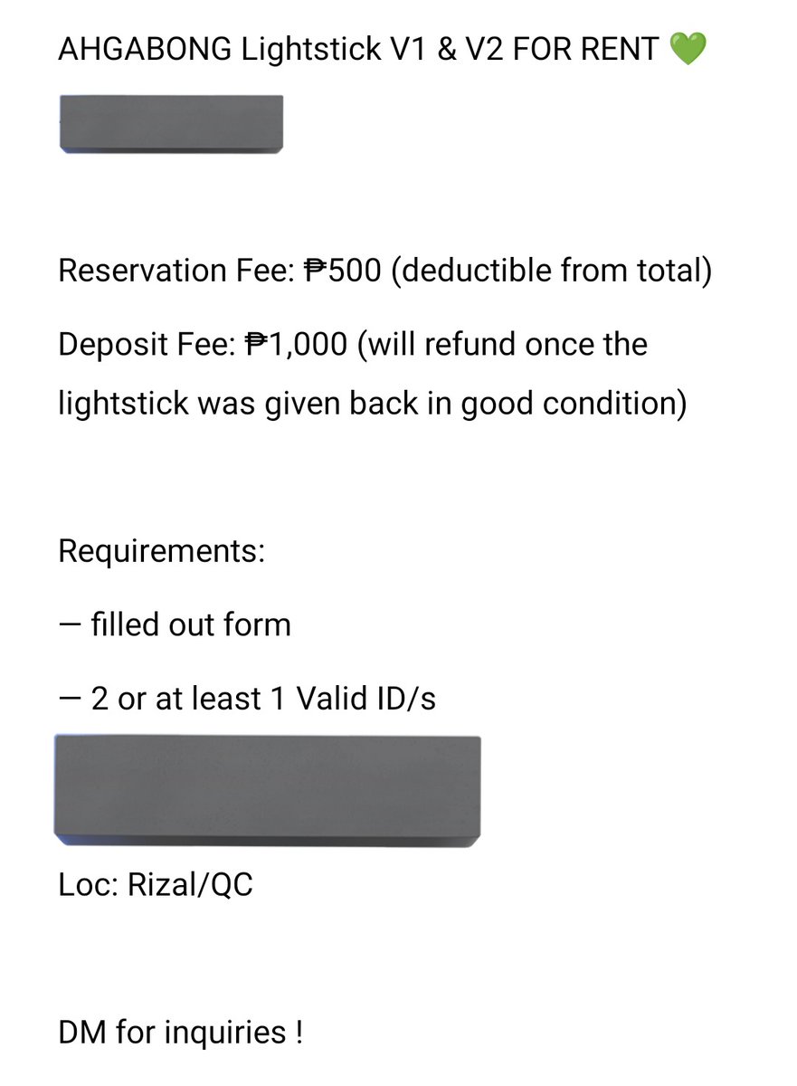 AHGAB0NGCART's tweet photo. AHGABONG Lightstick V1 &amp; V2 FOR RENT 💚

For #INSIDEOUT #2024YOUNGJAEinMNL #INSIDEOUTinMNL #YoungjaeinManila

— ₱850/each

Loc: Rizal/QC

T. jayb mark tuan jackson jinyoung youngjae bambam yugyeom ahgabong got7 lightstick rent lfr https://t.co/RCDdm2DtE1