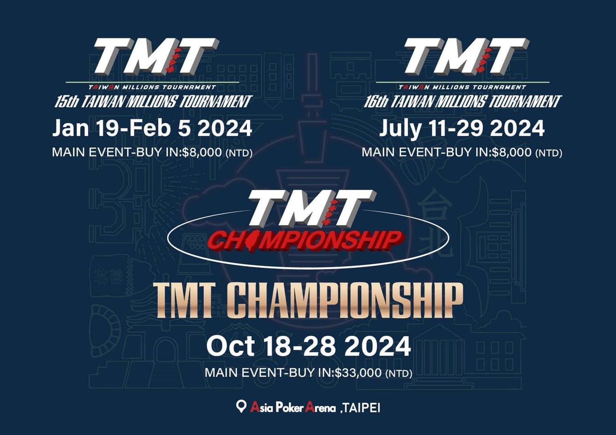 TaiwanMillionsTournament tweet media