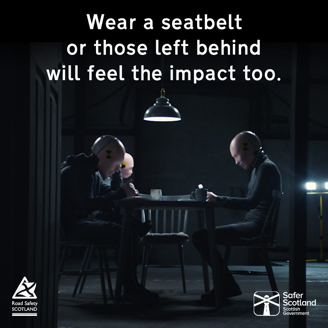 Not wearing a seatbelt can have big consequences. Your friends’ and family’s lives could all be affected. So, don’t ever skip it – even for short journeys. For more information visit bit.ly/wear-a-seatbelt #ArriveAlive