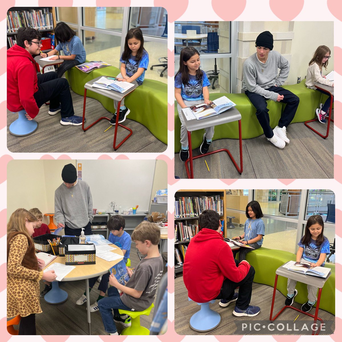 abgerman's tweet photo. Our @BHSMarlins #vtft interns are doing a beautiful job leading inferencing and summarizing from nonfiction through our #RAFT research task! What do you think those words and pictures mean? How can you write it in your own words? #HoneygroveFamily @vblms https://t.co/FjUc7BxwRx