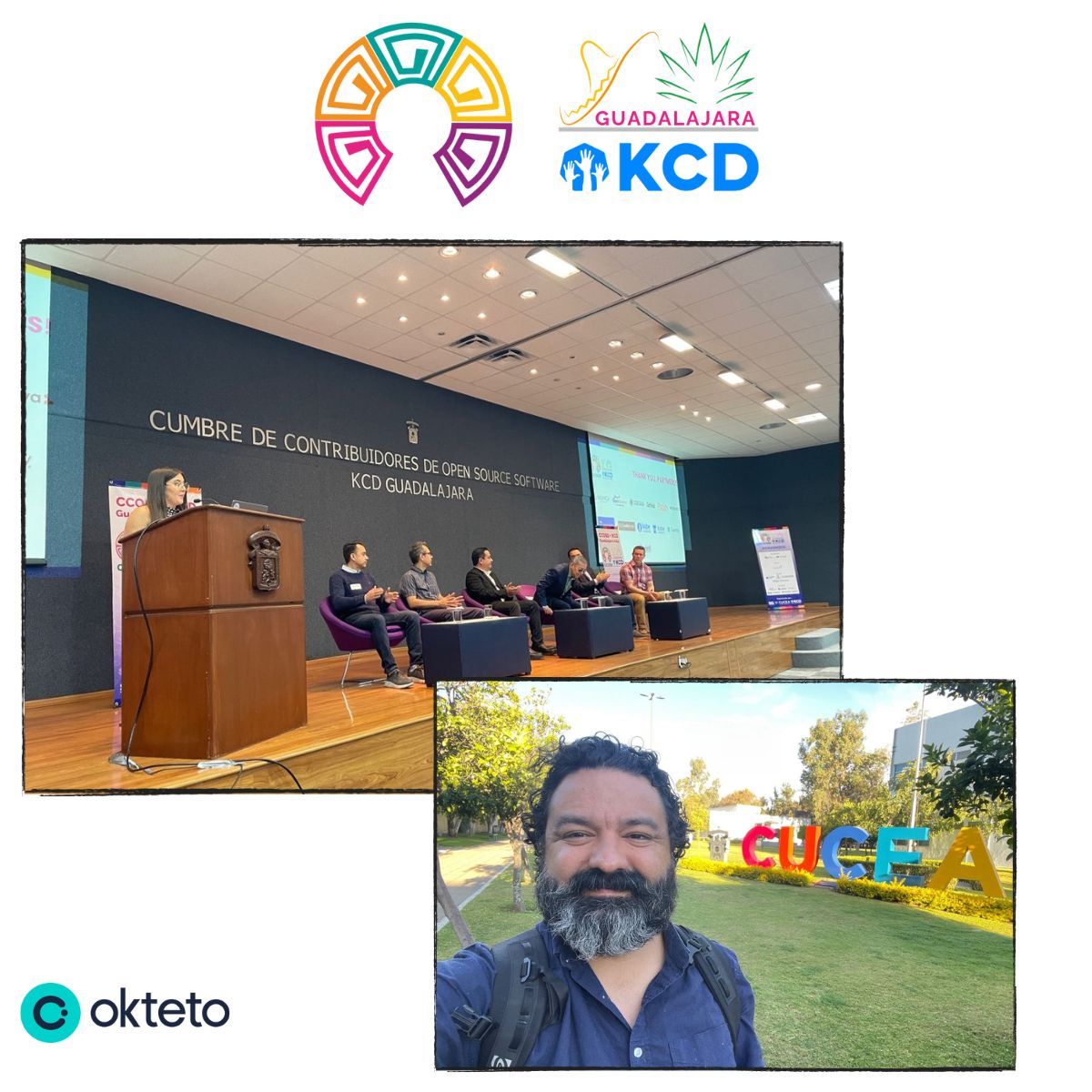 We're excited for the first day of KCD México. @rberrelleza just wrapped up his keynote where he discussed exploring different ways in which YOU can contribute. Learn more here: bit.ly/48B0EdO