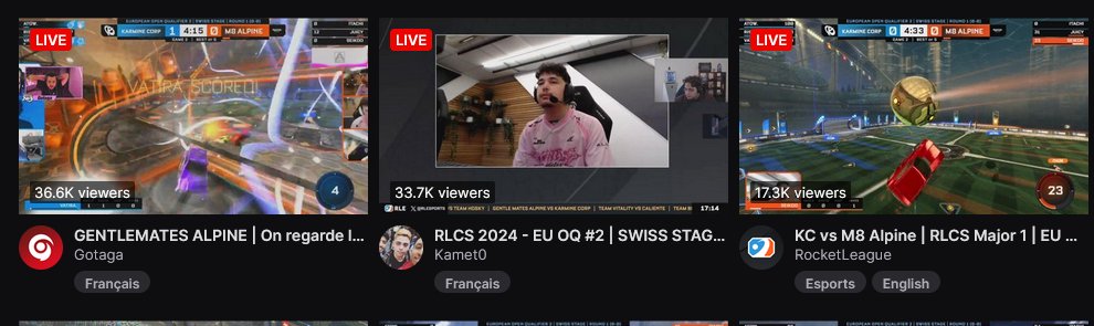 KC vs. M8s already has almost 100,000 live viewers in the first series of the day!

The French community is truly unstoppable.