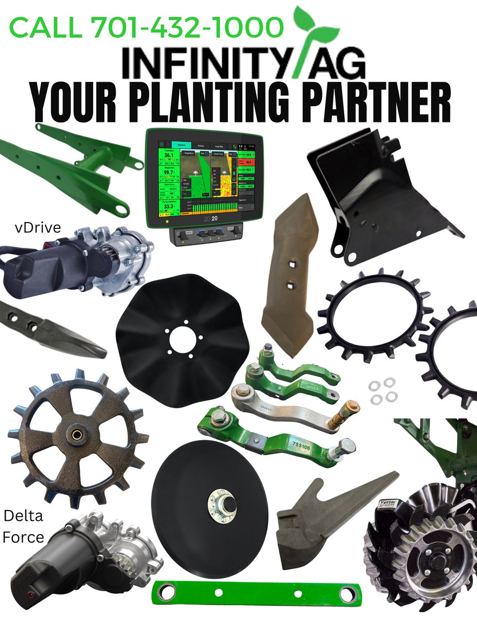 When it comes to planting, we have what you are looking for. #plant24 #planters #agx #AgTwitter #farm #ag #parts #caseih #johndeere