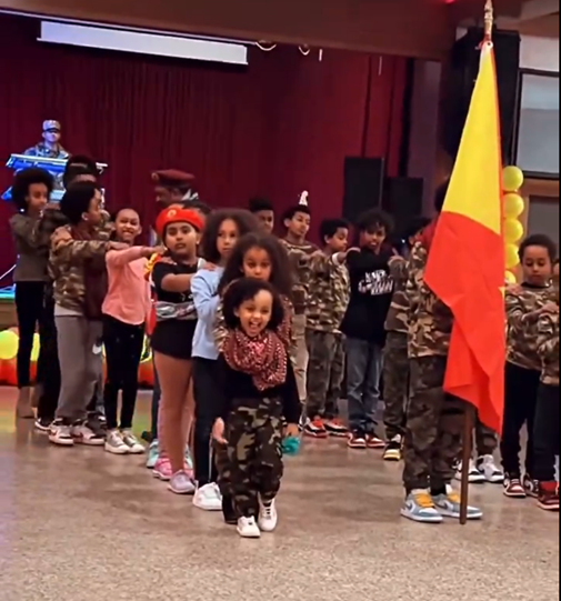 tykahsay's tweet photo. There is no concern when #Tigary @Leila68488345 celebrates their culture with their kids, dressing in military clothes, but when it comes to #Eritreans, not only do they hate watching #Eritreans get together, but they get outrageous when #Eritreans share their culture, the painful history, pride and beliefs with their kids. @Mirjam152 @NUnl @POL_DenHaag @dutchNewsNl @geertwilderspvv @DutchPolice @DutchPolice @HoIIandMedia @DutchNewsNL @dutchdailynews @GemeenteUtrecht @Nieuwsuur