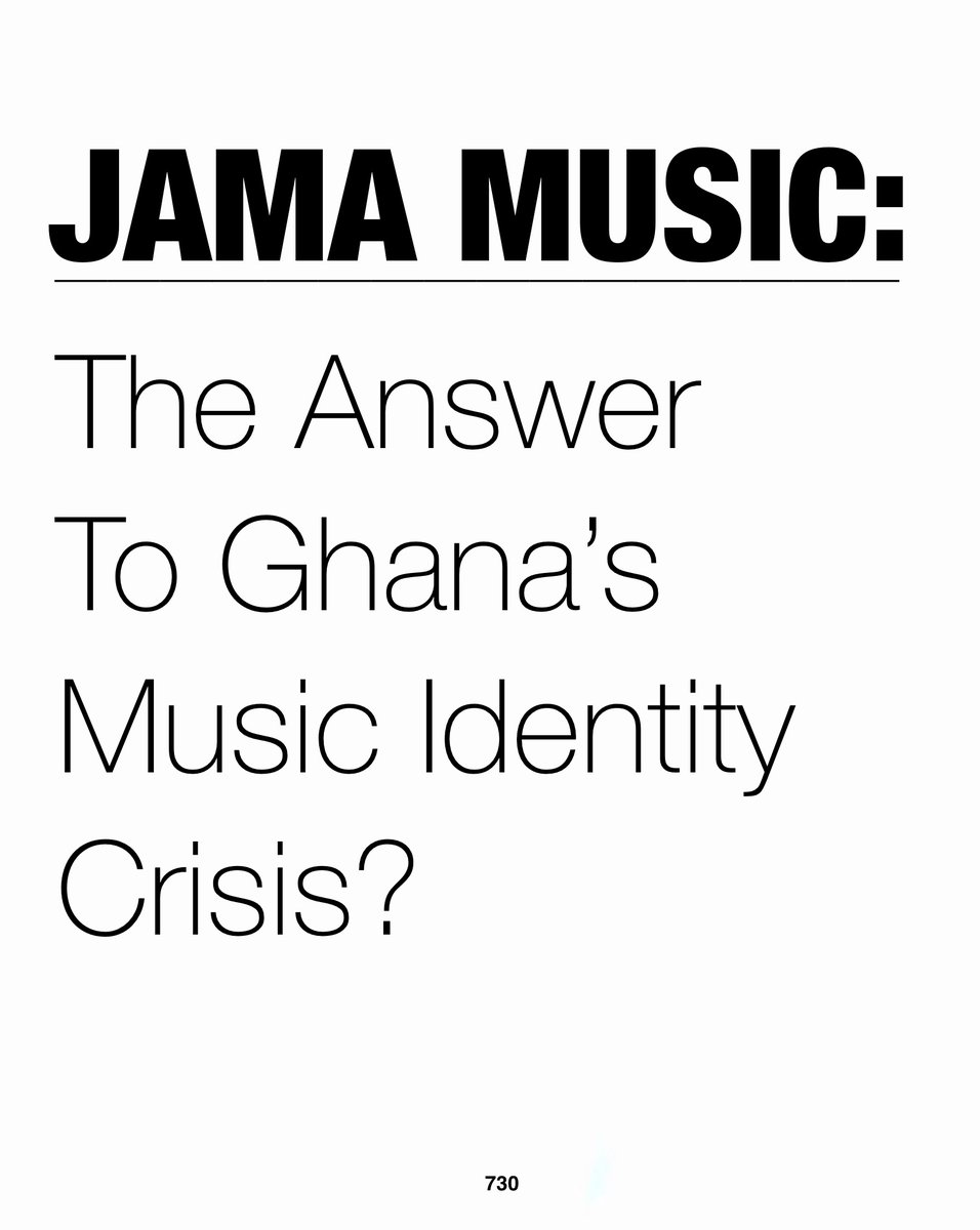 730_magazine's tweet photo. The Jay-Q era, the azonto dance craze, Trace naming our version Trace Jama, Beyoncé’s collab with Shatta Wale - Are we neglecting Jama Music as a big music export like we’ve done with Highlife? @NanaDarkwaaaaa delves into it. 

https://t.co/4c8pt4TBB4 https://t.co/q8VPlCUYB6