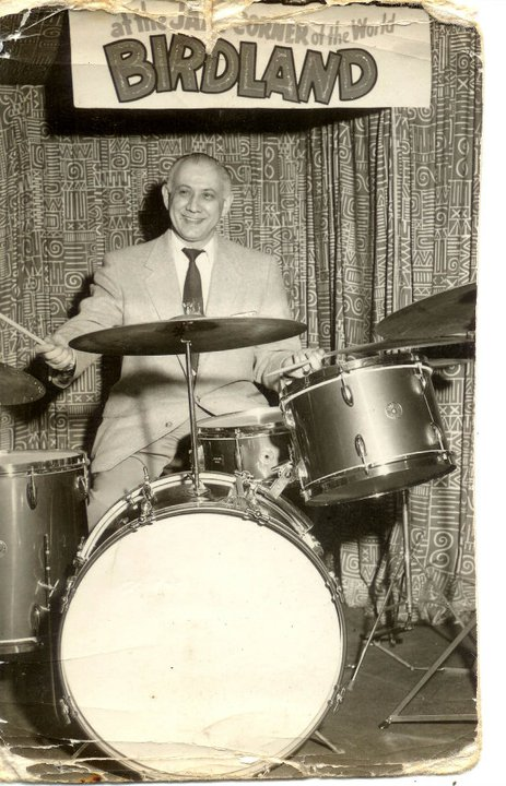 AndrewBaum's tweet photo. @birdlandjazz Here is a picture of my grandfather at Birdland in it's heyday. He managed a lot of the talent and had some type of partnership/ownership of the club: https://t.co/8FQLThs4m8