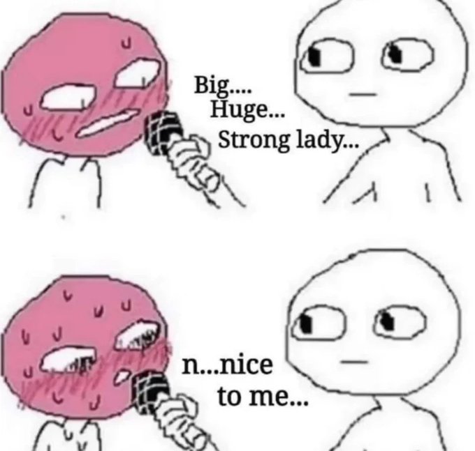 The thing about being a bi switch is I'm very very scared of women. Like I will run away if I'm attracted