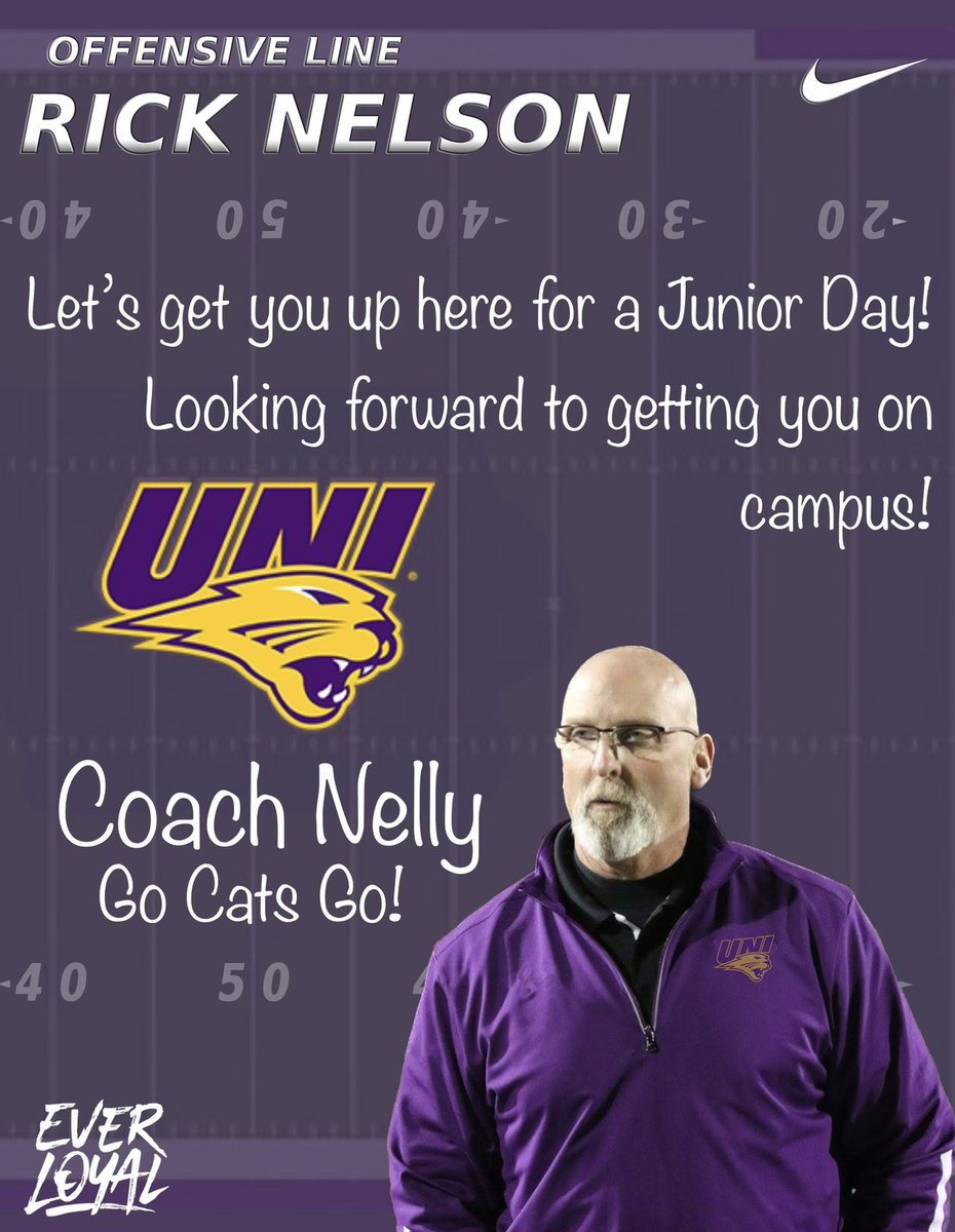 Thanks @UNIFootball for the junior day invite!!! @BallardBomberFB @BallardLegacy @BallardStrength