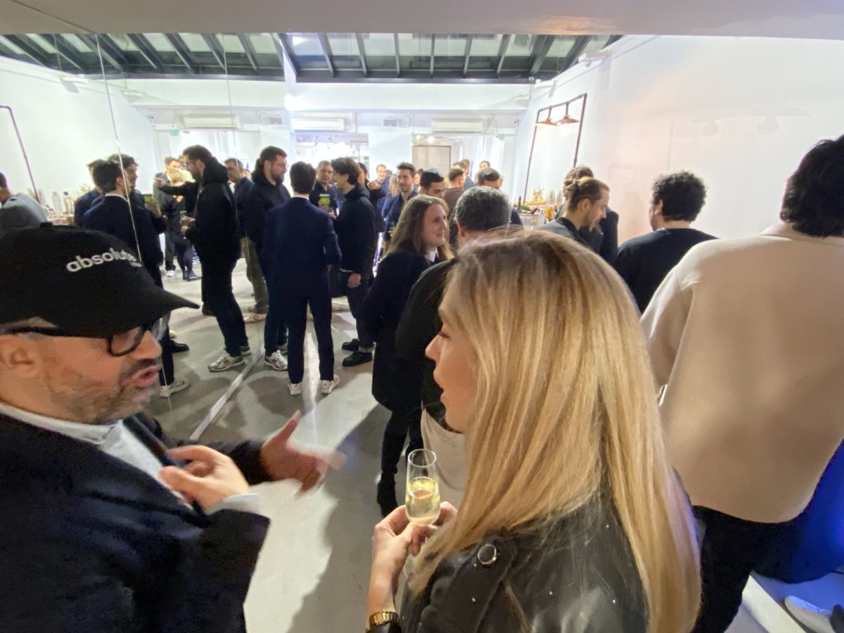 Cocktail organisé en marge de <a href="/nft_paris/">NFT Paris</a> par le groupe #FDJ et ses partenaires <a href="/Sparkle_VC/">SparkleVentures</a> et <a href="/Cometh/">Cometh</a>.
🎙️ Table ronde #Startups #Web3 et grands groupes : la combinaison gagnante ?
Avec J-B. Maupas-Oudinot, Directeur BU Divertissement #FDJ, <a href="/JulienPageaud/">Julien Pageaud</a> <a href="/jdetychey/">Jerome de Tychey 🦇🔊</a> <a href="/samiraddamine/">samir addamine</a>