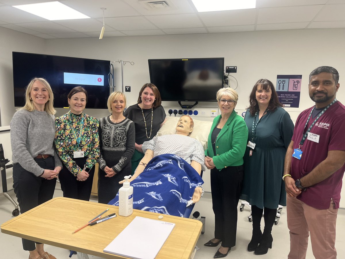 @GalwayICAPSS and @CNMEGalway were delighted to welcome NMPDU Directors and CNME Director from the South and South East to visit the centre today and experience simulation education in action @NMBI_ie @GSGerShaw @chiefnurseIRE @DrDaraByrne