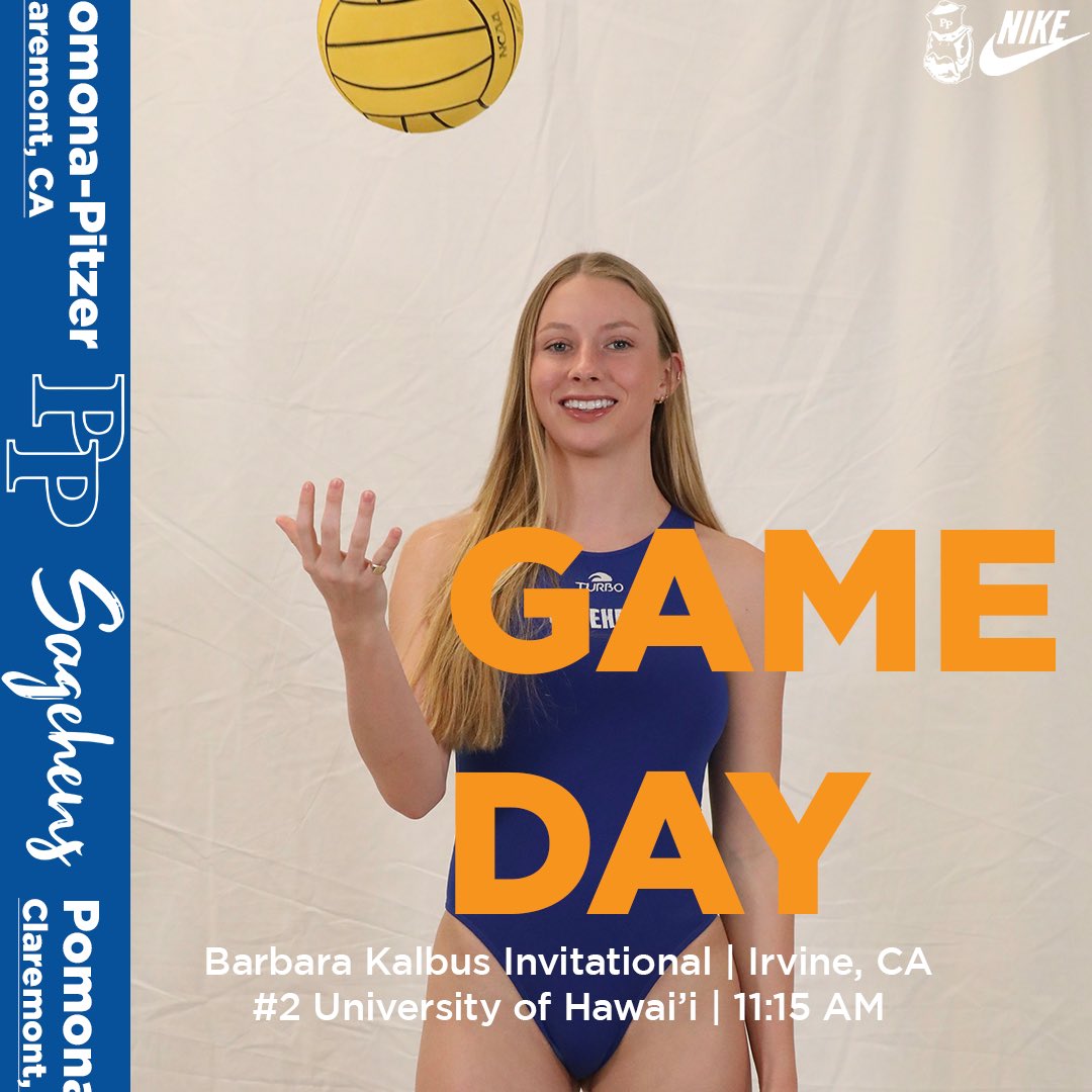 Rise and shine, it’s Game Day!

#SagehensWWP is back in action at the Barbara Kalbus Invitational hosted by UC Irvine. They kick things off with a matchup against #2 University of Hawai’i

Live stats will be available for this game via the FOSH.

#GoSagehens