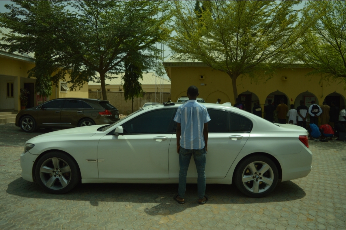 officialEFCC's tweet photo. EFCC Arrests 27 Suspected Internet fraudsters in Bauchi

Operatives of the Gombe Zonal Command of the Economic and Financial Crimes Commission, EFCC, on Thursday, February 22, 2024, arrested 27 suspected internet fraudsters.

They were arrested at D&D Apartment and Bubes Hotel, Yelwa, Bauchi State, following credible information on their suspected involvement in internet-related offences.

Items recovered from the suspects include a BMW car, iPhones, Ipads, laptops and a desktop computer.

They will be charged to court as soon as investigations are concluded.