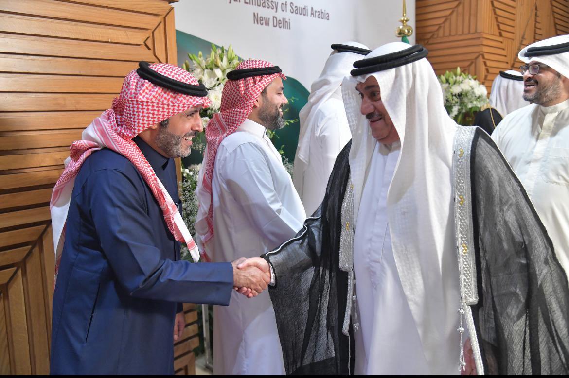 YAltawyan's tweet photo. حفل سفارة المملكة في نيودلهي بمناسبة #يوم_التأسيس 
 #يوم_بدينا https://t.co/8TvNPUOeYY