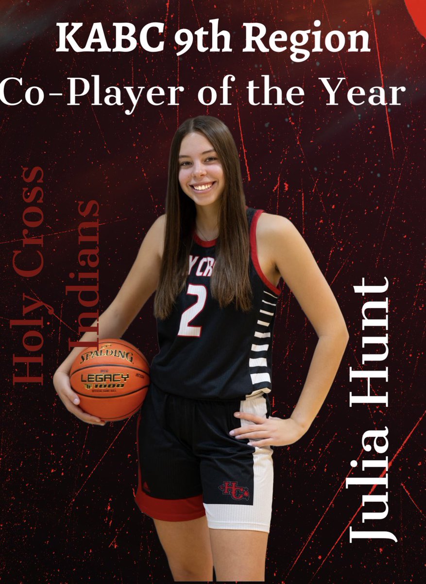 Congratulations to Julia Hunt for being named KABC 9th Region Co-Player of the Year‼️

This now makes Julia eligible for the Miss Kentucky Award.

Well Deserved ❤️🖤 <a href="/JuliaHunt_02/">Julia</a>