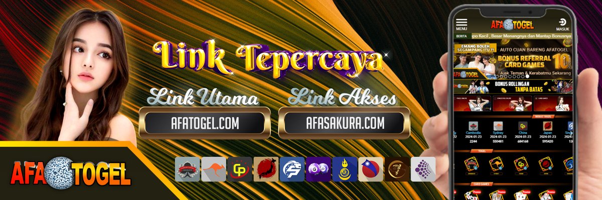AFAT0GEL's tweet photo. INFORMASI LINK UTAMA DAN LINK ALTERNATIF AFAT0GEL :

LINK UTAMA : AFATOGEL[.]COM
LINK AKSES : AFASAKURA[.]COM

HANYA DENGAN MIN. DEPO 10.000 ANDA SUDAH BISA MAINKAN SEMUA PERMAINAN, BURUAN DAFTAR !! https://t.co/Qv13pPoQaA