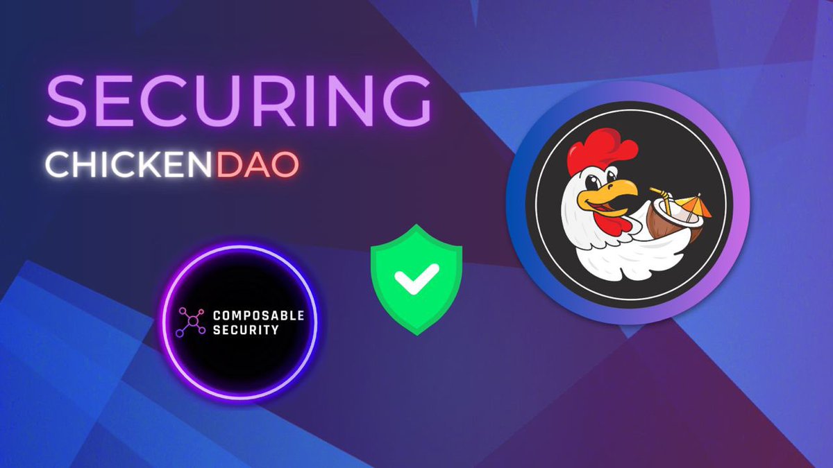 We are excited to kick off a cooperation with @Composable_Sec! 🛡 A small  team of very experienced auditors. They will help us improve security and  introduce best practices from the early beginnings.