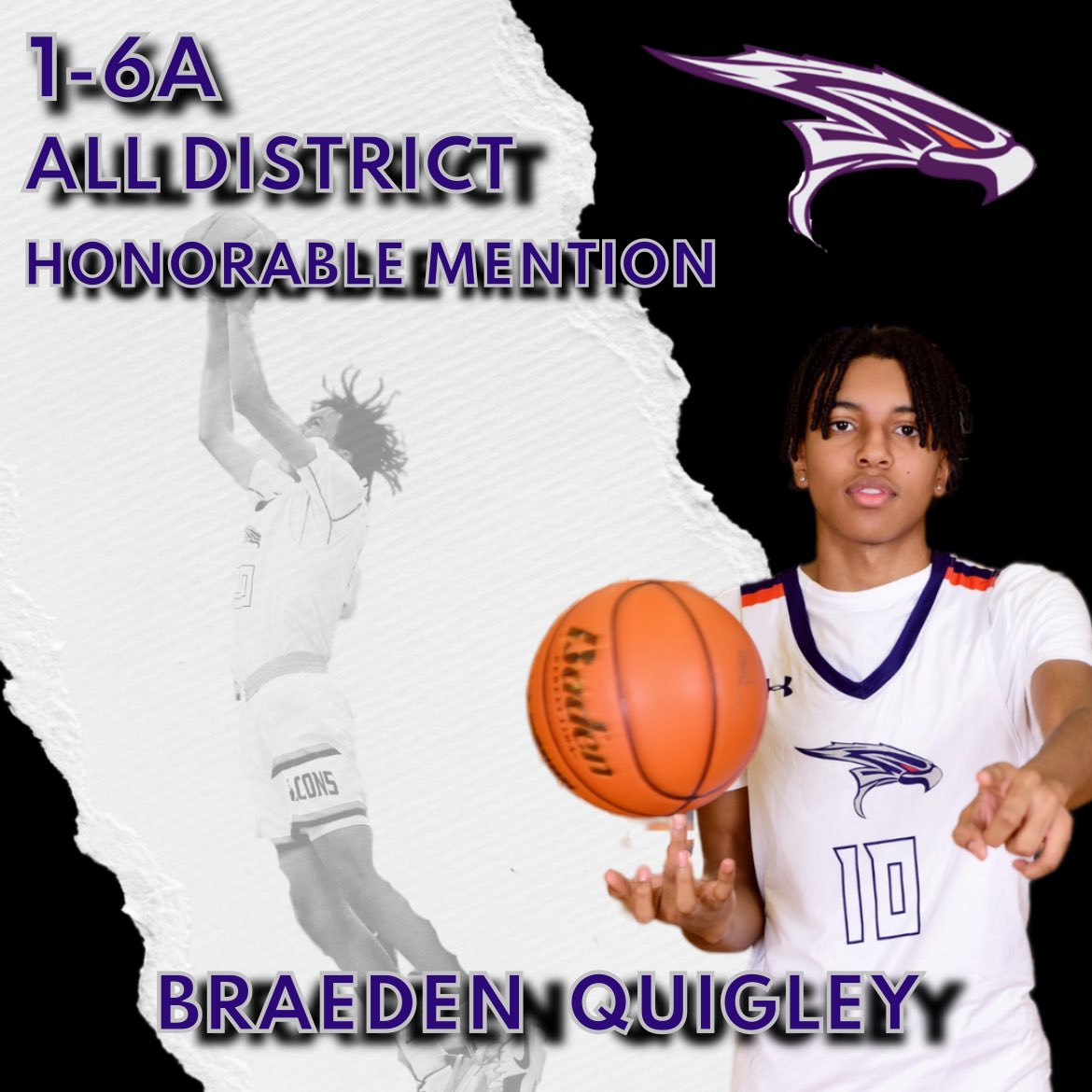 Coach Jorge Vargas (@jorgevargas79) on Twitter photo Congratulations to Sophomore <a href="/_BraedenQuigley/">Braeden Quigley</a> for making District 1-6A All District Honorable Mention!
<a href="/CoachTaylor2023/">Matthew Taylor</a> <a href="/emart1nezz/">Eric Martinez</a> <a href="/TheLakeBoysBB/">Eastlake Falcon Basketball</a>
#falconstrong💪 Congratulations to Sophomore <a href="/_BraedenQuigley/">Braeden Quigley</a> for making District 1-6A All District Honorable Mention!
<a href="/CoachTaylor2023/">Matthew Taylor</a> <a href="/emart1nezz/">Eric Martinez</a> <a href="/TheLakeBoysBB/">Eastlake Falcon Basketball</a>
#falconstrong💪
