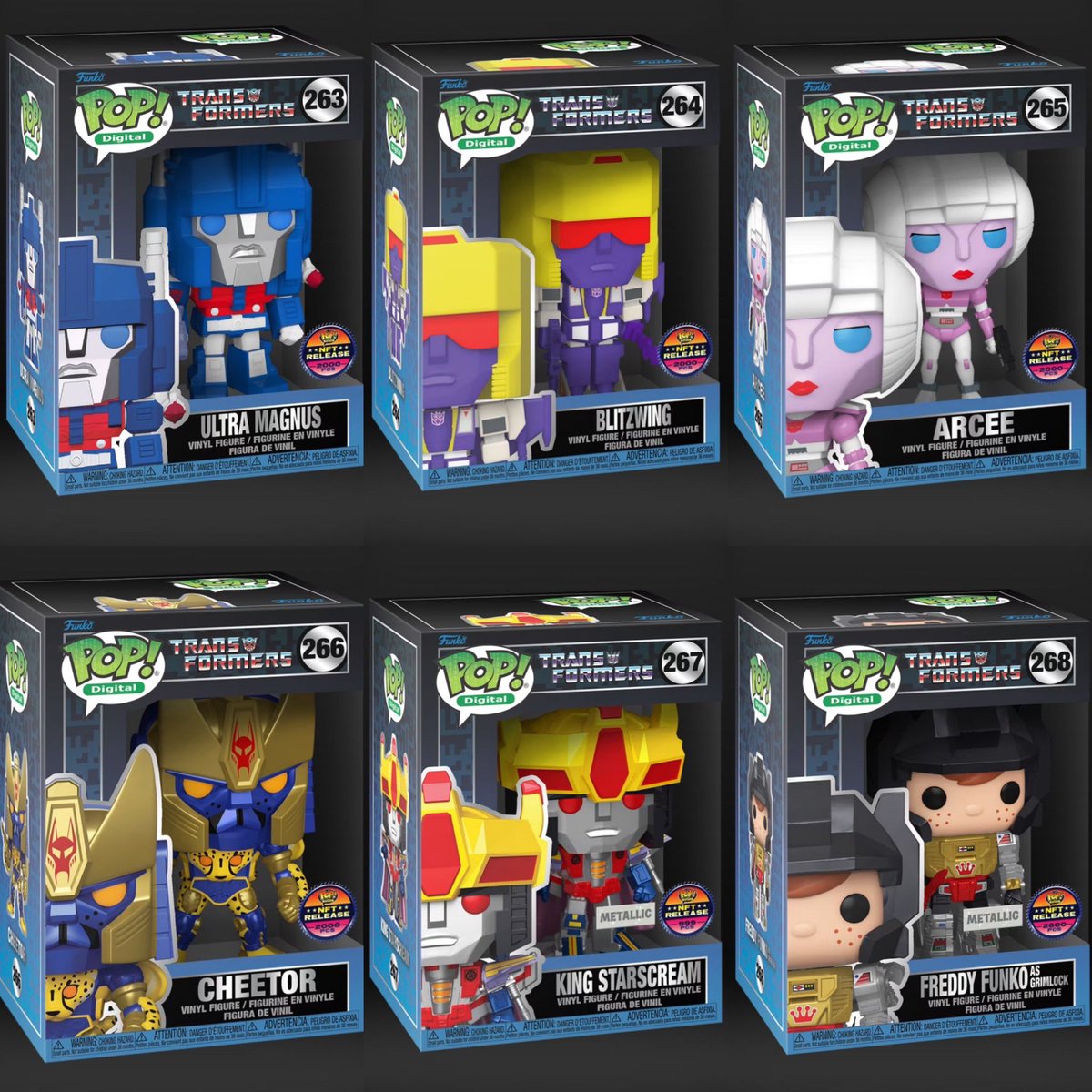 DisTrackers's tweet photo. Transformers Series 2 NFT packs release on 3/5! 21,000 Standard &amp; 17,000 Premium Packs.
.
https://t.co/aUWMounENp
.
#Transformers #Funko #FunkoPop #FunkoPopVinyl #Pop #PopVinyl #Collectibles #Collectible #FunkoCollector #FunkoPops #Collector #Toy #Toys #DisTrackers https://t.co/FcyA9IEdy2