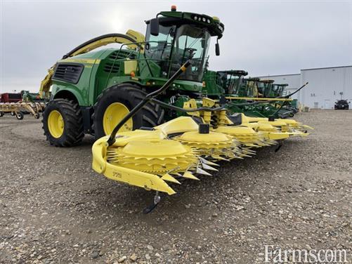FarmsPrairies's tweet image. 2022 John Deere 9600 #harvester ⏬

772 corn head, 659 hay head, premium cab, HarvestLab 3000, 625 hours, 4WD, ProDrive trans., no DEF required &amp;amp; much more, listed by @Brandt_AG:  farms.com/used-farm-equi…

#WestCdnAg #JohnDeere #Harvest24 #FarmEquipment #ABAg #AgTwitter #Harvest