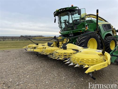FarmsPrairies's tweet image. 2022 John Deere 9600 #harvester ⏬

772 corn head, 659 hay head, premium cab, HarvestLab 3000, 625 hours, 4WD, ProDrive trans., no DEF required &amp;amp; much more, listed by @Brandt_AG:  farms.com/used-farm-equi…

#WestCdnAg #JohnDeere #Harvest24 #FarmEquipment #ABAg #AgTwitter #Harvest