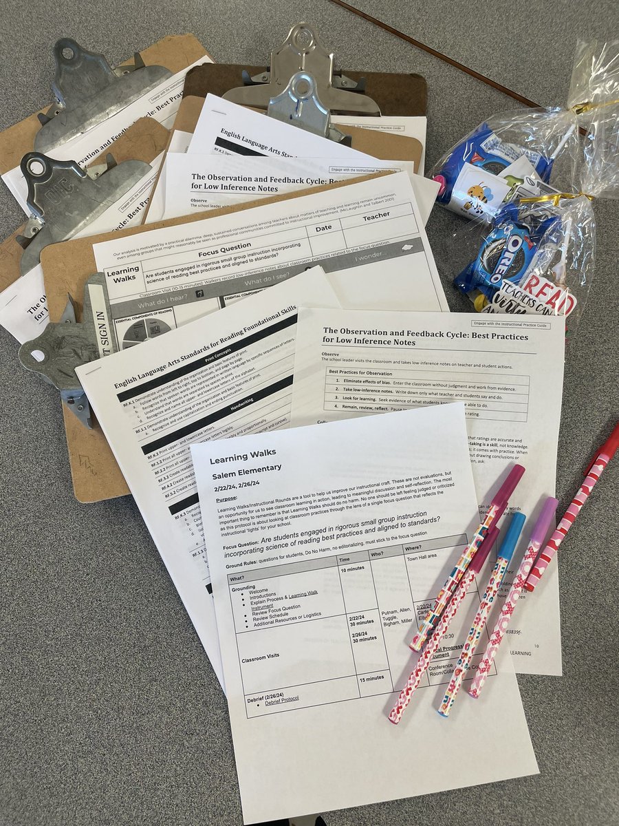 Incredibly proud of the work all staff have done with small group literacy instruction, including teachers AND IAs! Beginning learning walks this week with our amazing teacher leaders to dig deeper into what is working! <a href="/SalemElementary/">Salem Elementary</a>