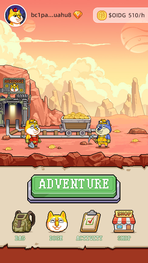 Ordidoges’ first mining trip
Looks like a good harvest🤑
#Ordinals #ordi #BRC20 #GameFi #NFTs #NFTCommmunity #NFTCollection #BTC #P2E