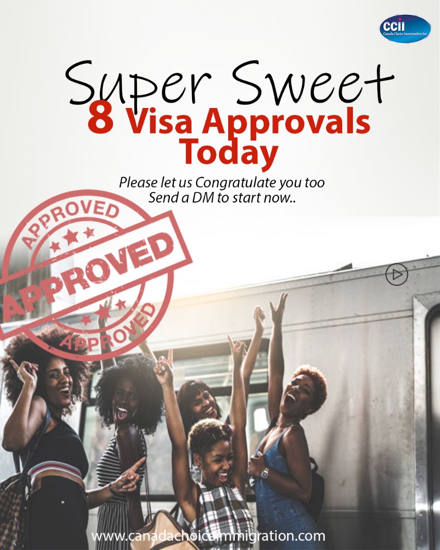 canadachoice1's tweet image. Just in NOW NOW: Eight solid visa approvals today...

Congratulations to our clients. 
.
.
Send us a Dm to start your application today.
..
#canadaexpress #canadaexpressentry #canadaexpressentrydraw #canadapermanentresidence #canadapermanentresidency #canadatravels
