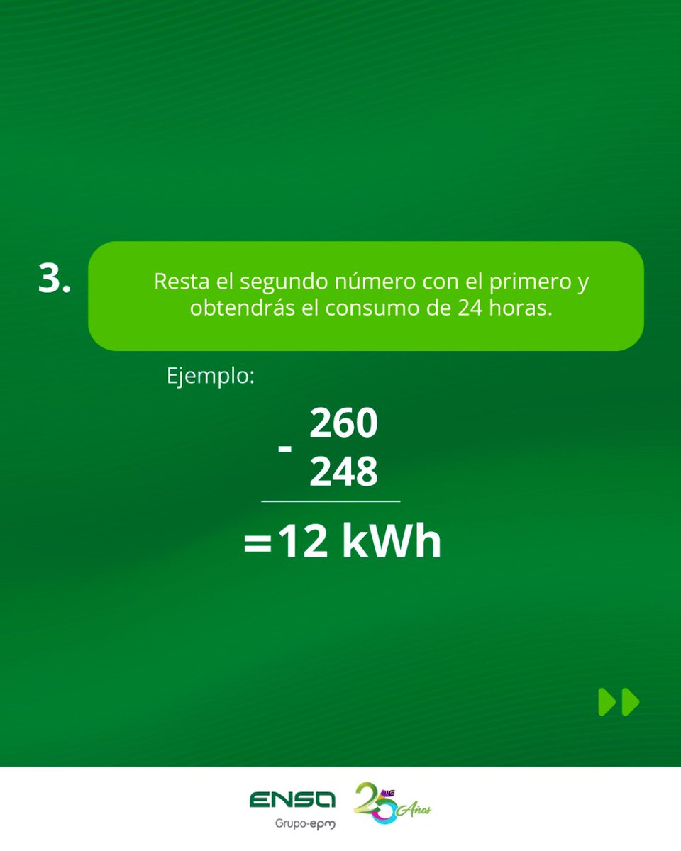 ENSApanama's tweet photo. Aprende a leer el medidor y asociar el consumo con tus equipos para un uso de energía más eficiente y sostenible.
#ENSAtips #GenteQuelumina #ENSAPanama #EnergiaPanama #ConsumoResponsable https://t.co/WUh4rkESPZ