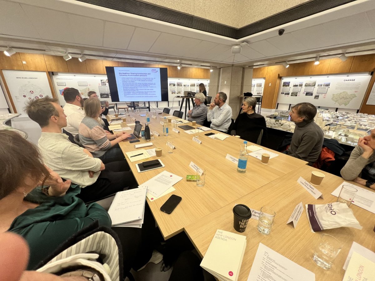 LDN Collective tackles the Temporary Accommodation Crisis 🏠 We were invited to a round table, hosted by the @nlalondon, to discuss our not-for-profit platform, Homes For Homeless, which designs and delivers emergency housing. 👉 bit.ly/HFHomeless #HomesForHomeless