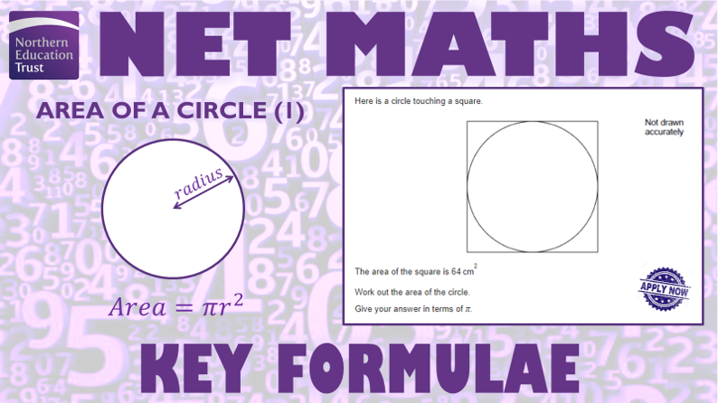 NET_Maths's tweet photo. Here is next week's Maths #FormulaOfTheWeek 🧮 Another one which is on your formulae sheet! Apply the formula to answer the exam question and either reply below or tell your teacher what you think the answer is! #OutcomesFocussed https://t.co/sLIznvJFQ9