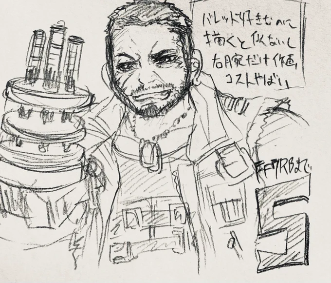 本日の落書き 