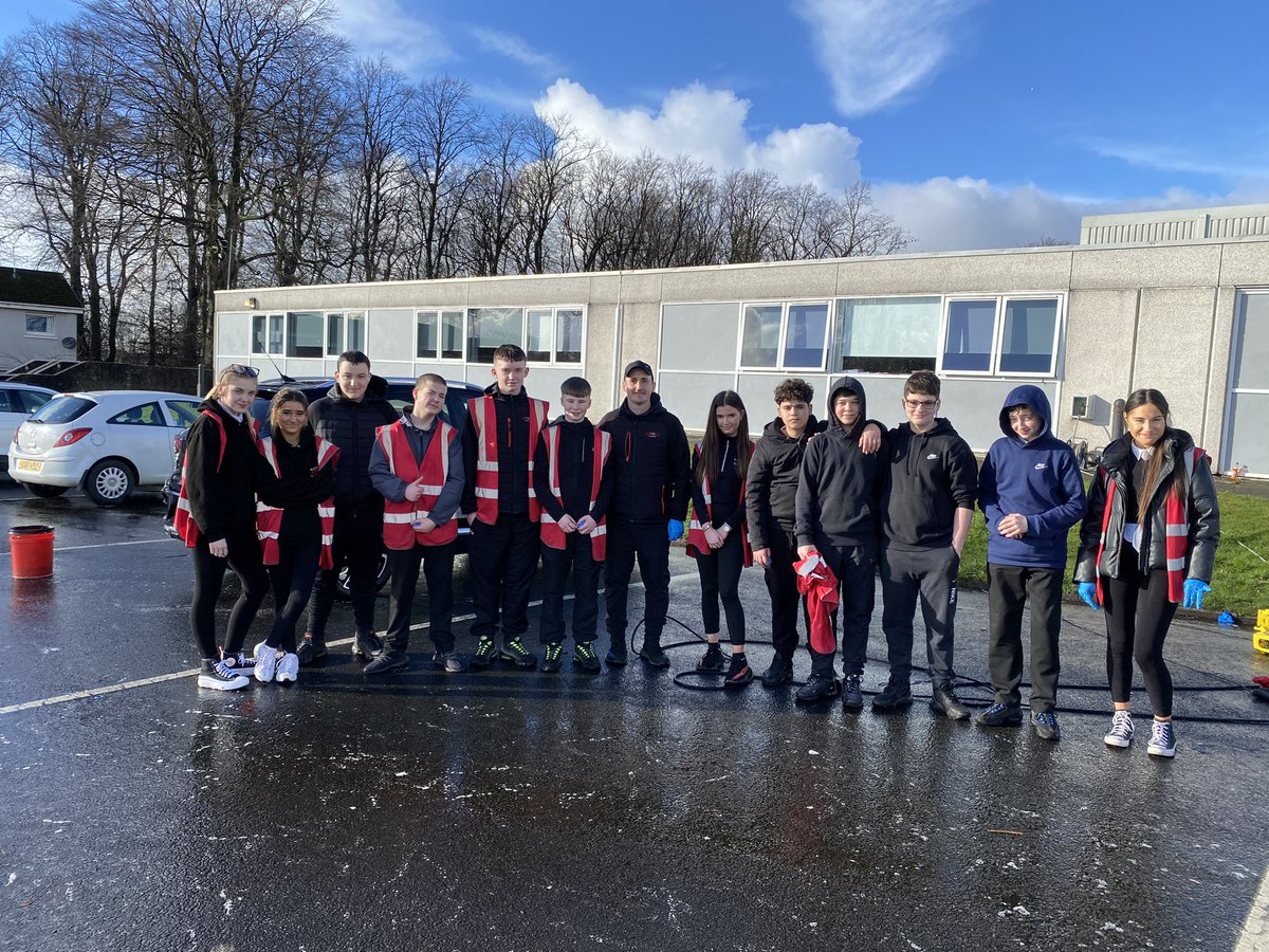 Great first day of training working in partnership with <a href="/BannermanHigh/">BannermanHigh School</a>

The new car valeting team were outstanding today, Great to see all the pupils engaged with the training program👏

A great group of pupils who are looking forward to next weeks training