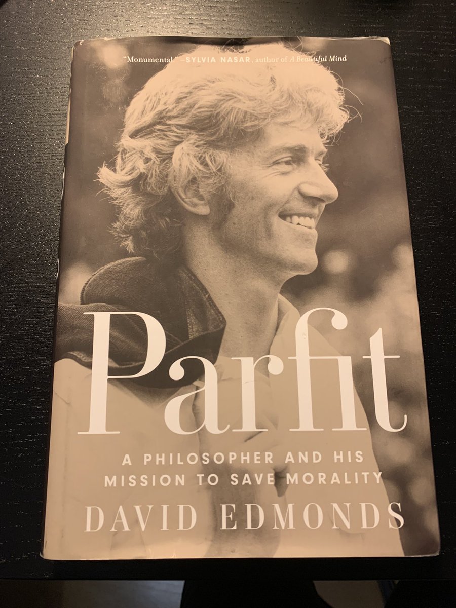 This is a wonderful book about a remarkable individual - lovely stories on the idiosyncrasies of Oxford, All Souls, and academia, all interwoven with a primer on moral philosophy Thank you for writing @DavidEdmonds100 🙏