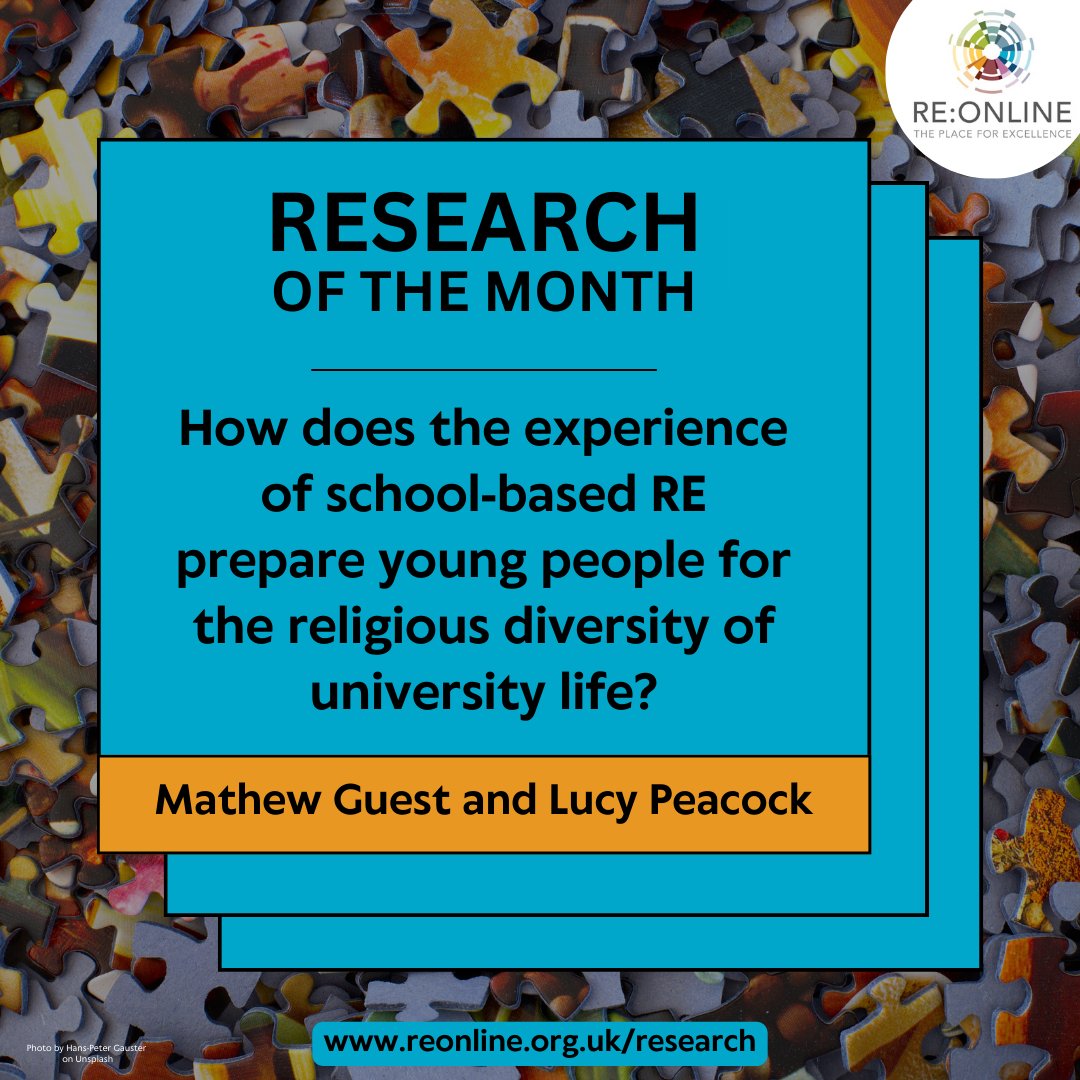 In Autumn 2022, Lucy and Mathew surveyed 4618 UK university students about their experiences of religious diversity at university. What were their findings? Read on to find out... ow.ly/lAkf50QyftB #TeamRE #TeacherInspiration #Worldviews